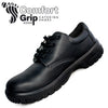 Comfort Grip Lace-Up Shoe With Safety Toecap. DK42