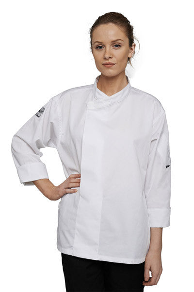 Chefs Tunic. DE50 (Le Chef Academy White Long Sleeve Tunic)