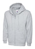 Hoodie. UC504  (Adult's Classic Full Zip Hooded Sweatshirt)